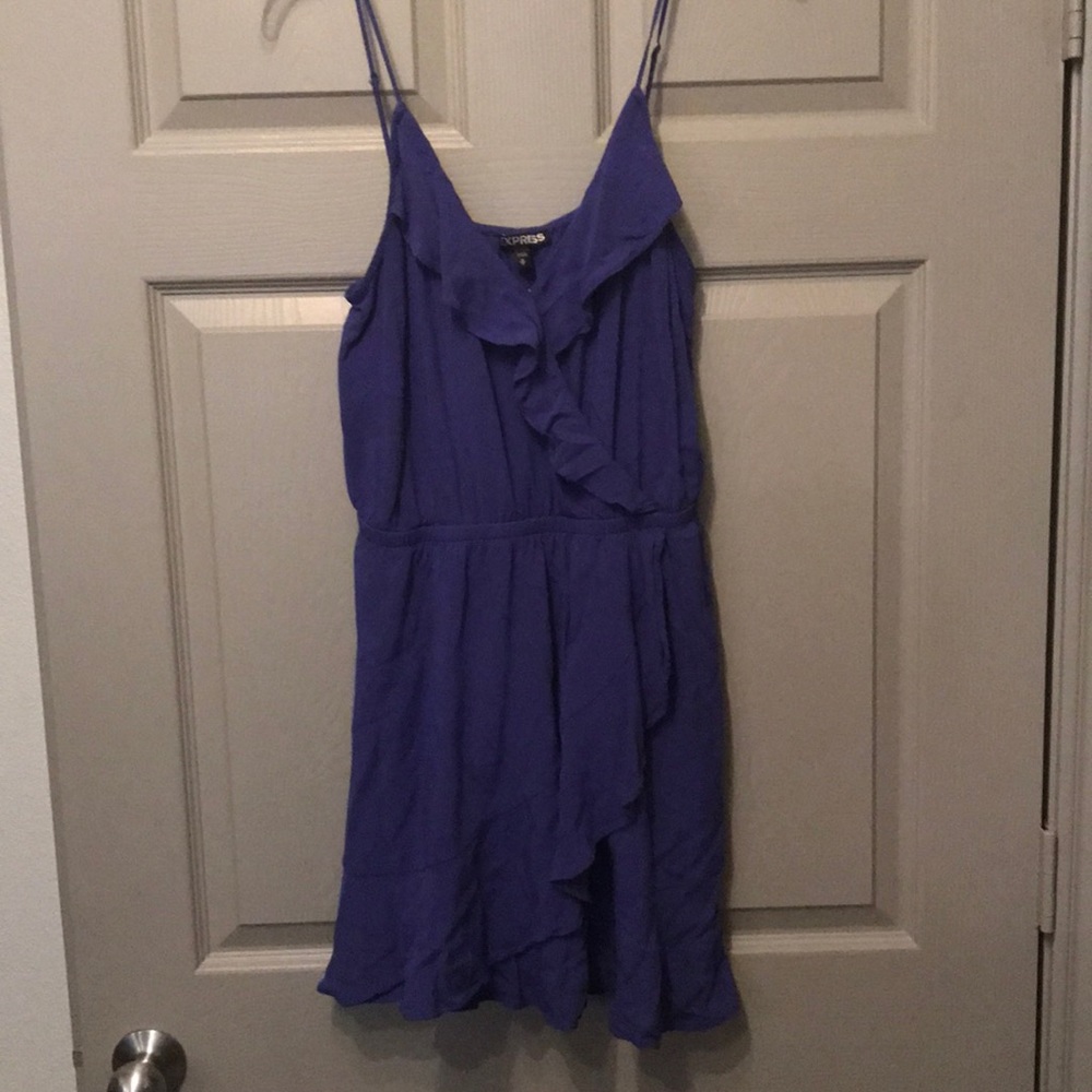 Express Indigo Dress - never worn